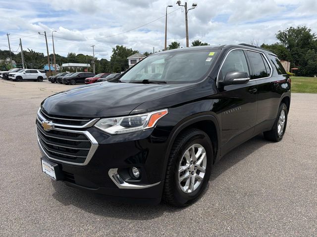 Mosaic Black Metallic 2021 Chevrolet Traverse SUV / Crossover Four-Wheel Drive 9-Speed Automatic