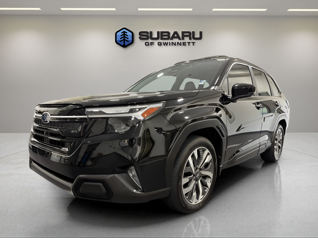 Crystal Black Silica 2025 Subaru Forester SUV / Crossover All-Wheel Drive Continuously Variable Transmission