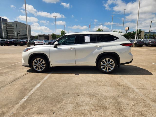 2021 Toyota Highlander Limited White at Don McGill Toyota