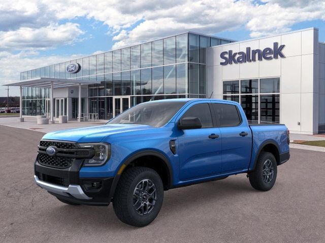 Velocity Blue Metallic 2026 Ford Ranger Pickup Truck Four-Wheel Drive Automatic
