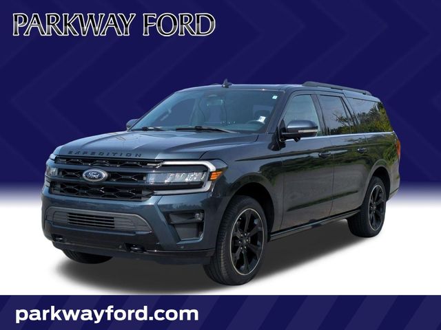 Stone Blue Metallic 2024 Ford Expedition SUV / Crossover Four-Wheel Drive Automatic