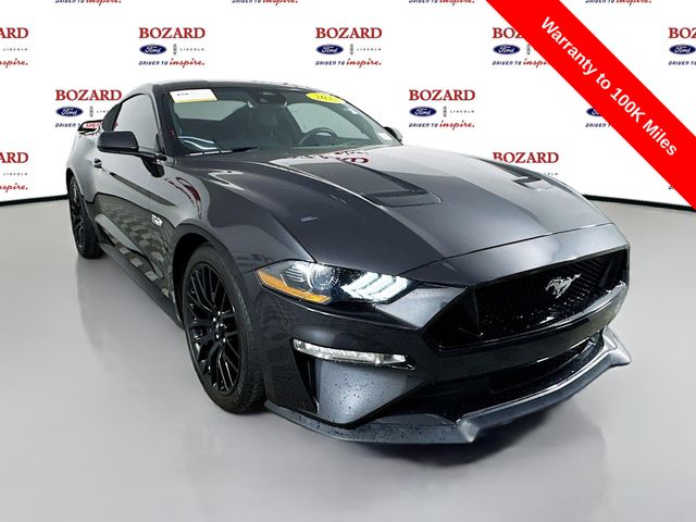 2022 Dark Matter Gray Metallic Ford Mustang GT Premium Coupe