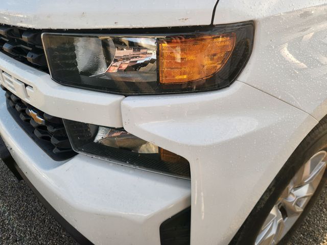 2021 Chevrolet Silverado 1500 Custom White at North Houston Mitsubishi