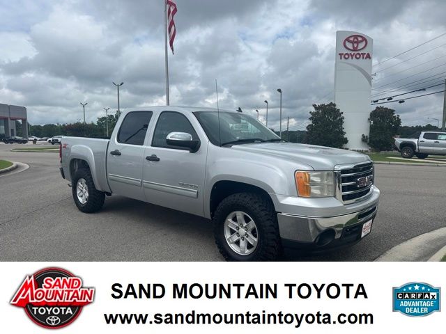 Quicksilver Metallic 2012 GMC Sierra 1500 Pickup Truck Four-Wheel Drive 6-Speed Automatic