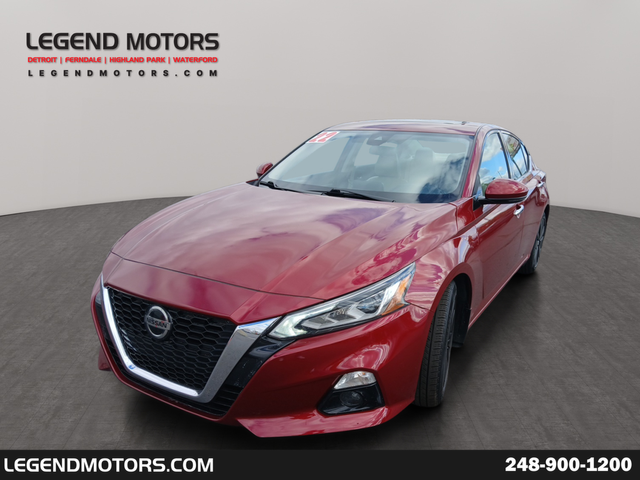 Red (Scarlet Ember Tintcoat) 2022 Nissan Altima 2.5 SL FWD Sedan Front-Wheel Drive Continuously Variable Transmission