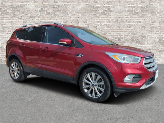 Ruby Red Metallic 2018 Ford Escape Titanium FWD SUV / Crossover Front-Wheel Drive 6-Speed Automatic