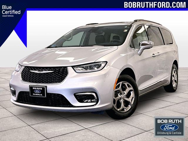 2022 Chrysler Pacifica Limited Silver at Bob Ruth Ford