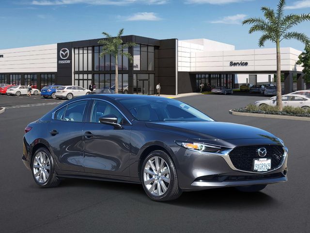 Machine Gray 2026 Mazda MAZDA3 Sedan Front-Wheel Drive 6-Speed Automatic