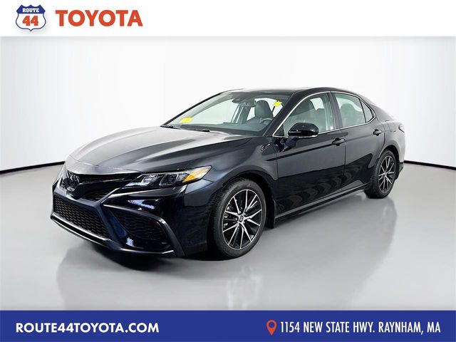 Midnight Black Metallic 2023 Toyota Camry Sedan All-Wheel Drive 8-Speed Automatic