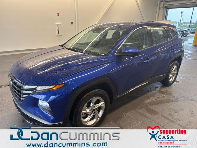 Intense Blue 2024 Hyundai Tucson SUV / Crossover All-Wheel Drive 8-Speed Automatic
