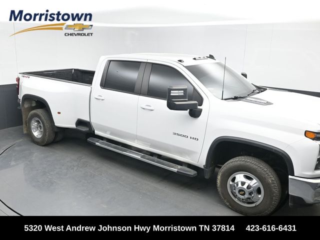 Summit White 2023 Chevrolet Silverado 3500HD LT Crew Cab 4WD Pickup Truck Four-Wheel Drive Automatic