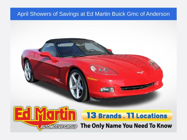 Victory Red 2006 Chevrolet Corvette Convertible RWD Convertible Rear-Wheel Drive 6-Speed Automatic