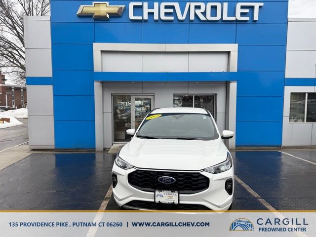 White Metallic 2024 Ford Escape Hybrid ST-Line Select AWD SUV / Crossover All-Wheel Drive Continuously Variable Transmission