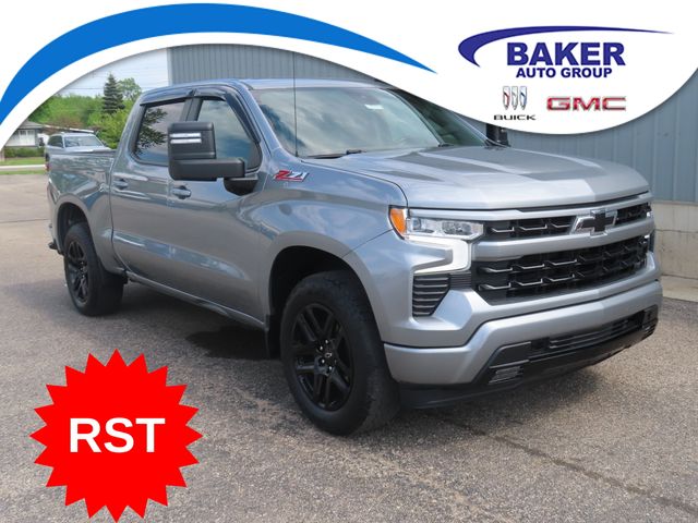 Sterling Gray Metallic 2023 Chevrolet Silverado 1500 Pickup Truck Four-Wheel Drive Automatic
