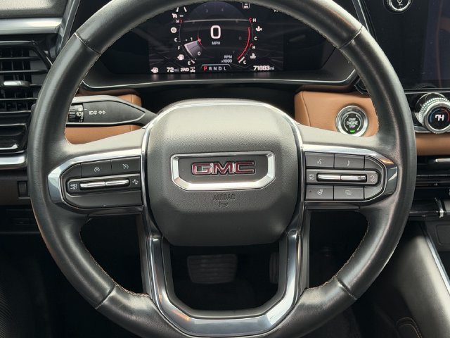 2023 GMC Canyon AT4 White at AutoSavvy Houston Northwest