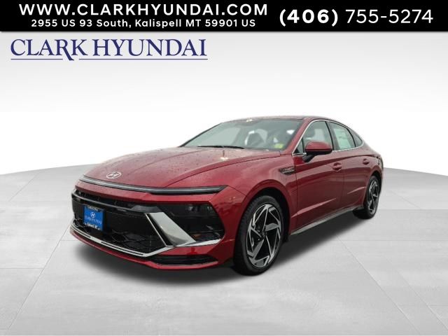 Ultimate red 2026 Hyundai Sonata Sedan Front-Wheel Drive 8-Speed Automatic