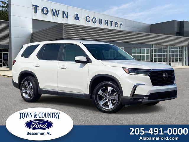 Platinum White Pearl 2025 Honda Pilot SUV / Crossover Front-Wheel Drive Automatic