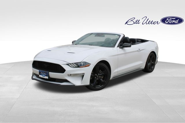 Oxford White 2021 Ford Mustang EcoBoost Premium Convertible RWD Convertible Rear-Wheel Drive Automatic