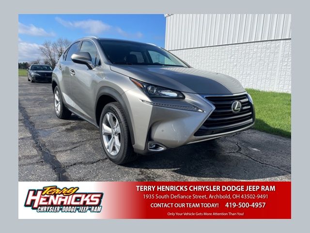 Silver Lining Metallic 2017 Lexus NX 200t AWD SUV / Crossover All-Wheel Drive 6-Speed Automatic