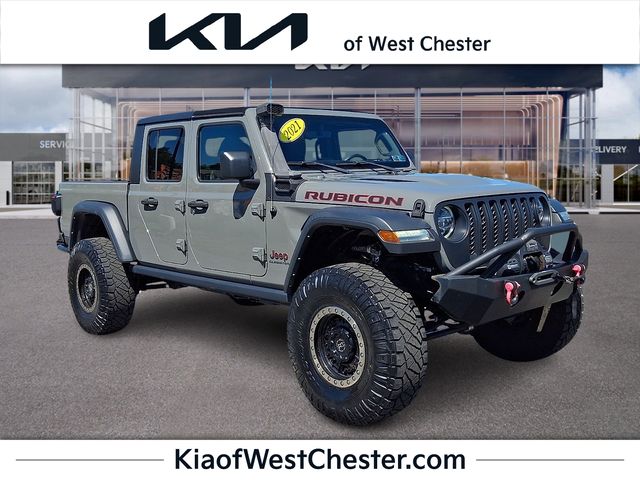 Sting-Gray Clearcoat 2021 Jeep Gladiator Pickup Truck Four-Wheel Drive 8-Speed Automatic