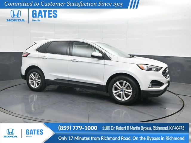 Oxford White 2019 Ford Edge SUV / Crossover Front-Wheel Drive 8-Speed Automatic