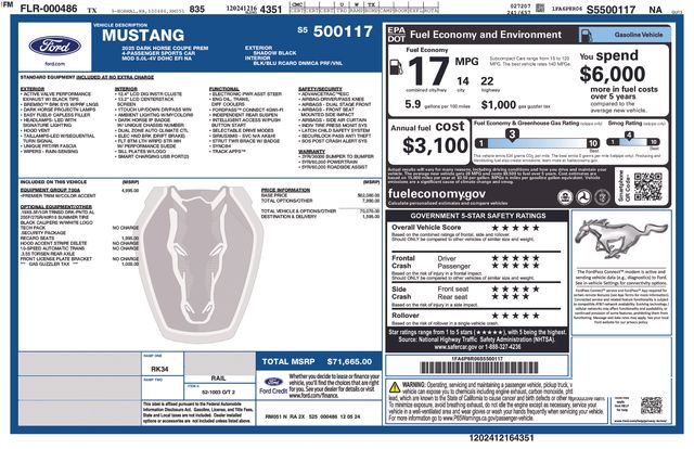 Used 2025 Ford Mustang Coupe