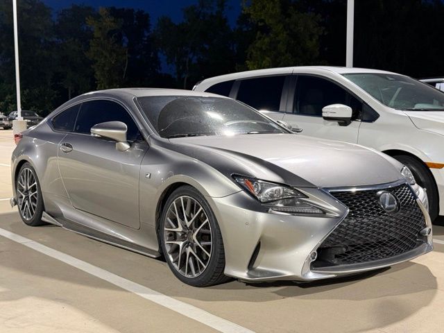 Silver 2016 Lexus RC Coupe All-Wheel Drive 6-Speed Automatic