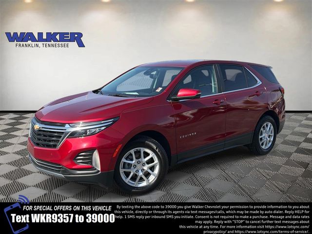 Radiant Red Tintcoat 2023 Chevrolet Equinox SUV / Crossover Front-Wheel Drive 6-Speed Automatic Overdrive