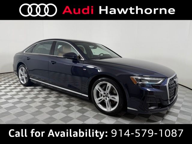 Blue 2026 Audi A8 Sedan All-Wheel Drive 8-Speed Automatic