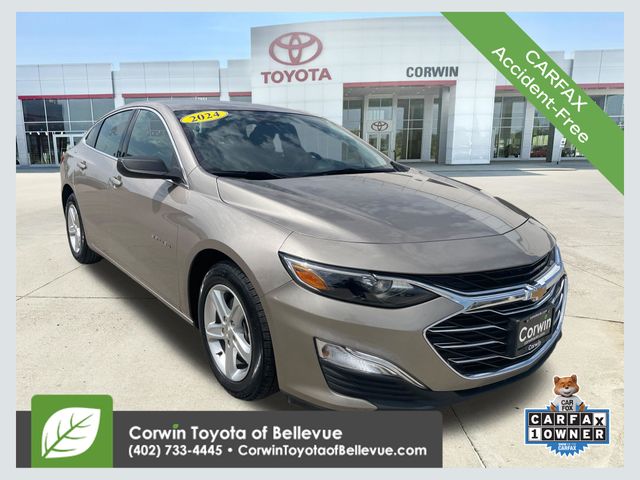 Mineral Gray Metallic 2024 Chevrolet Malibu Sedan Front-Wheel Drive Continuously Variable Transmission