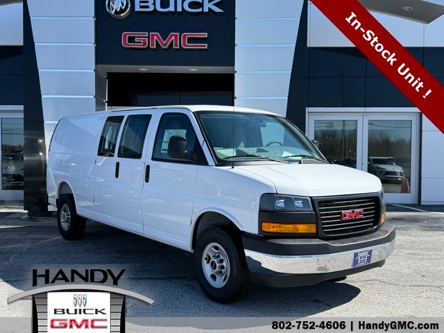Summit White 2026 GMC Savana Cargo 2500 RWD Van Rear-Wheel Drive