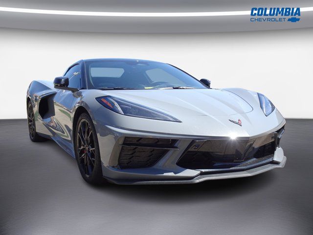 Gray 2025 Chevrolet Corvette Stingray 2LT Convertible RWD Convertible Rear-Wheel Drive 8-Speed Dual Clutch