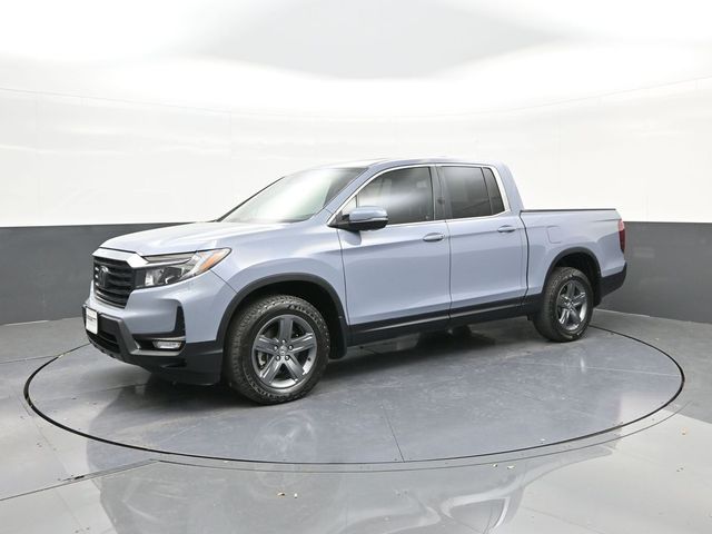 Gray 2023 Honda Ridgeline RTL AWD Pickup Truck All-Wheel Drive 9-Speed Automatic