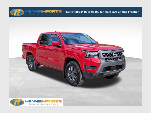 Red Alert 2026 Nissan Frontier SV Crew Cab RWD Pickup Truck 4X2 9-Speed Automatic Overdrive