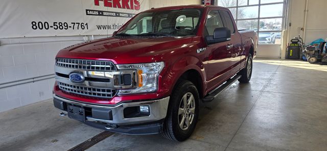 Ruby Red 2018 Ford F-150 XLT SuperCab 4WD Pickup Truck Four-Wheel Drive Automatic