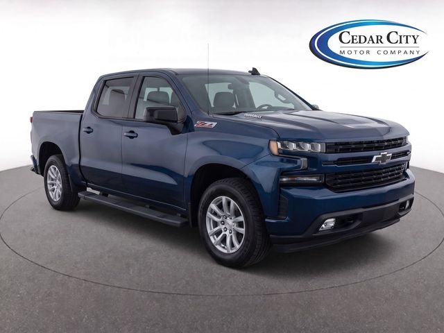 Blue Metallic 2020 Chevrolet Silverado 1500 Pickup Truck Four-Wheel Drive Automatic