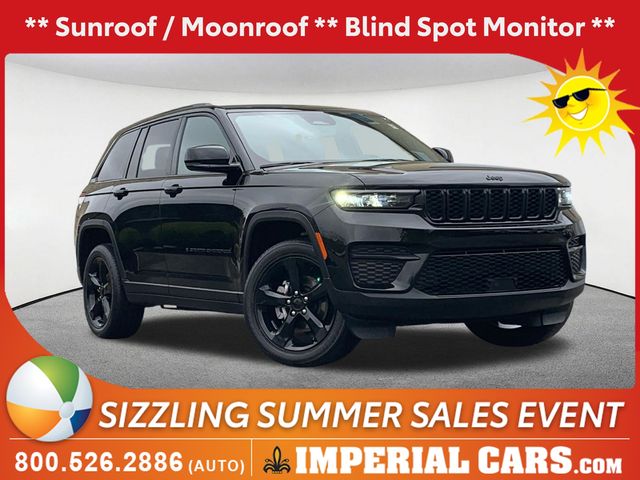 Diamond Black Crystal Pearlcoat 2024 Jeep Grand Cherokee SUV / Crossover Four-Wheel Drive 8-Speed Automatic
