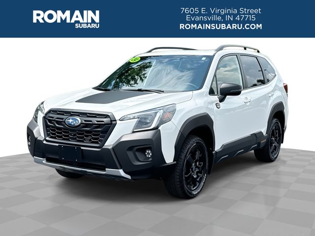 Crystal White Pearl 2024 Subaru Forester SUV / Crossover All-Wheel Drive Continuously Variable Transmission