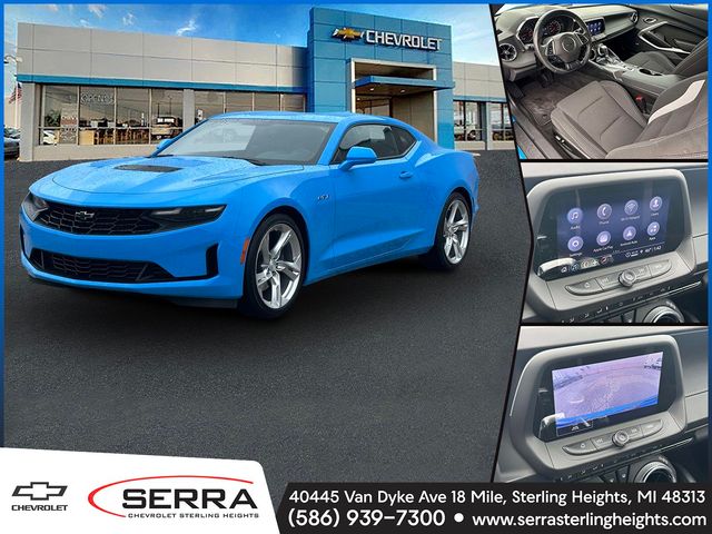 Blue 2023 Chevrolet Camaro LT1 Coupe RWD Coupe Rear-Wheel Drive Automatic