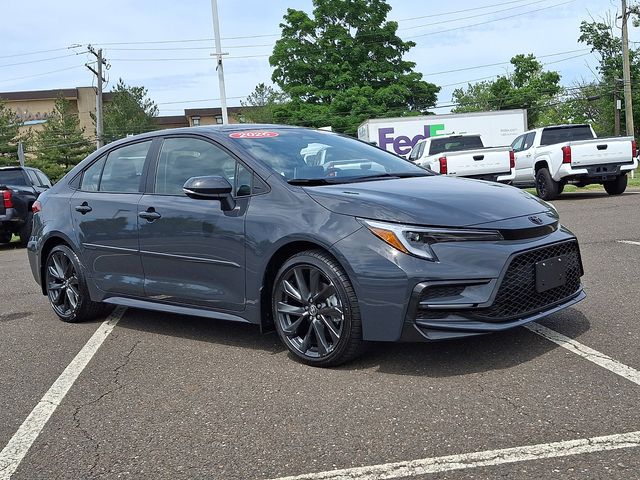 Underground/Midnight Black Metallic 2026 Toyota Corolla Sedan Front-Wheel Drive Continuously Variable Transmission