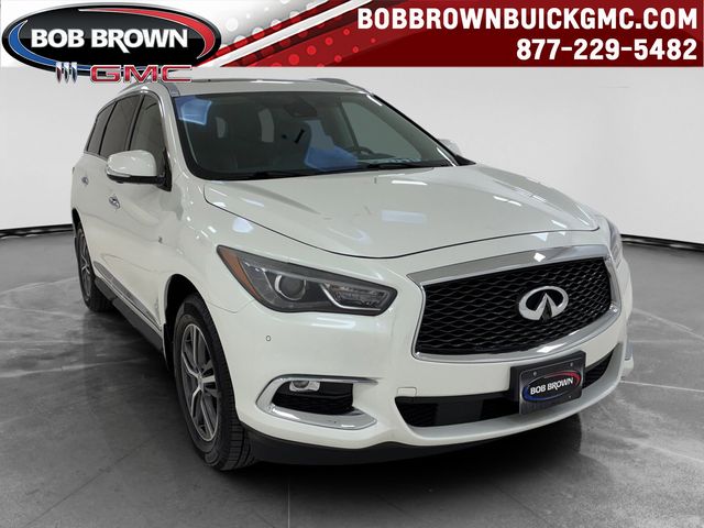 Majestic White 2019 INFINITI QX60 Luxe AWD SUV / Crossover All-Wheel Drive Continuously Variable Transmission