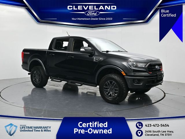 Shadow Black 2023 Ford Ranger Pickup Truck Four-Wheel Drive Automatic