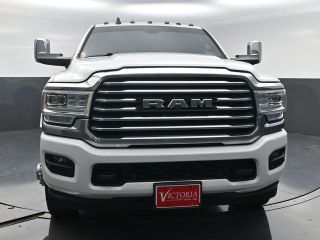 2021 Ram 3500 Laramie Longhorn White at Victoria Chrysler Dodge Jeep Ram
