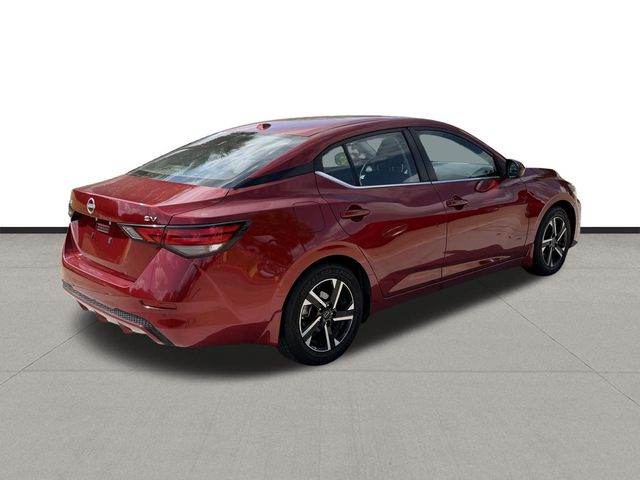 2024 Nissan Sentra SV Red at Central Houston Nissan
