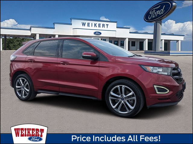 Ruby Red Metallic 2015 Ford Edge SUV / Crossover All-Wheel Drive 6-Speed Automatic