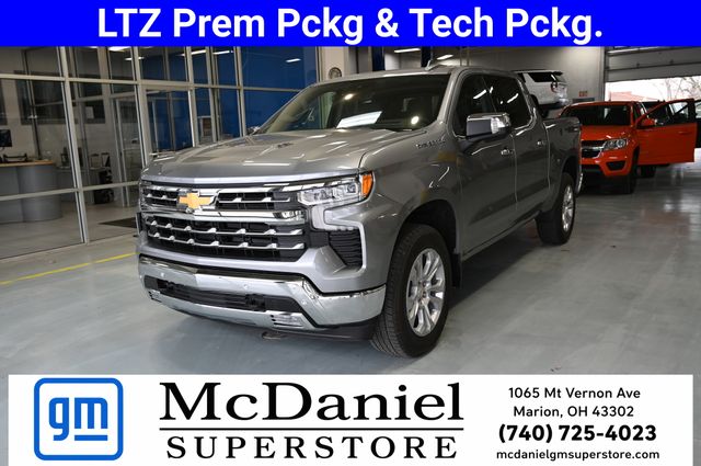 Sterling Gray Metallic 2026 Chevrolet Silverado 1500 Pickup Truck Four-Wheel Drive Automatic