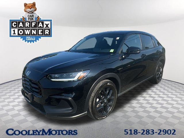 Crystal Black Pearl 2024 Honda HR-V SUV / Crossover All-Wheel Drive Continuously Variable Transmission