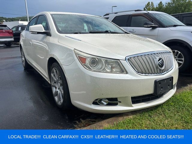 White Diamond Clearcoat 2010 Buick LaCrosse Sedan Front-Wheel Drive 6-Speed Automatic Overdrive