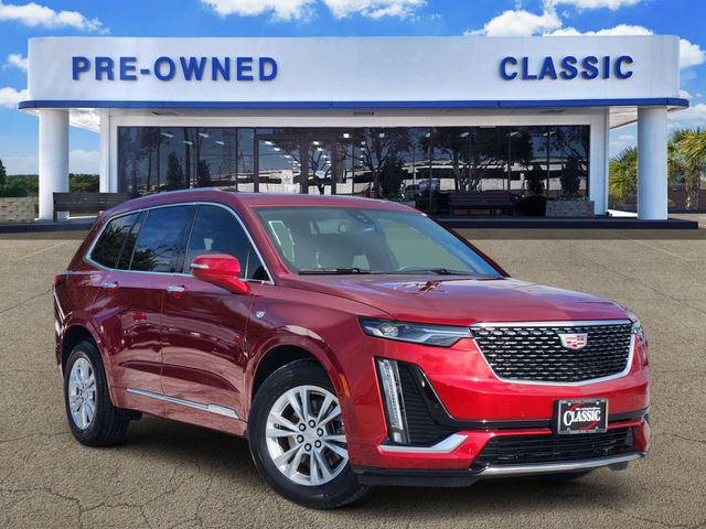 2024 Cadillac XT6 Luxury Red at Texan Dodge Chrysler Jeep Ram