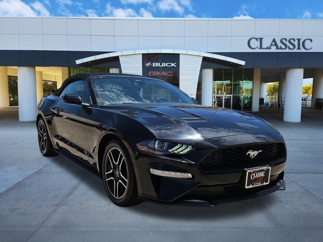 Shadow Black 2023 Ford Mustang Convertible Rear-Wheel Drive Automatic